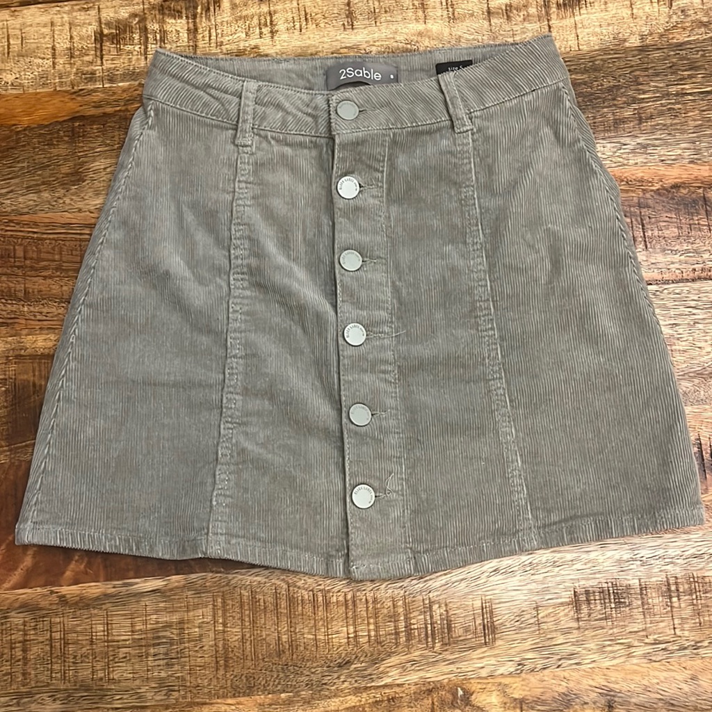 Corduroy Skirt Size Small